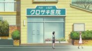 Yuzu and Karin heading to school.