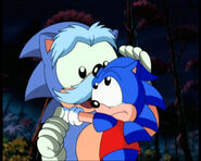 Young Sonic is told that everything will be alright