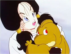 Scholar on X: Evil Baby Videl in Dragon Ball GT living up to her name  anagram Devil. 😈  / X