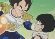 Vegeta has a message for Goku