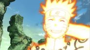 Naruto tries to tells Gaara that it's a long story; on why he is on the battlefield.