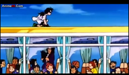 Videl on a train