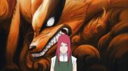 Kushina reveals to Naruto that she was Kurama's previous Jinchuriki before him.