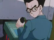 Gohan on the phone