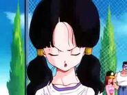 Videl with Gohan go the field