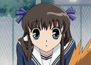 Tohru is shock that Kyo told her to shut up, and to leave him alone.