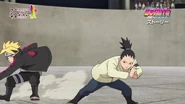 Boruto vs Shikadai.