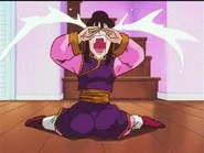 Chi-Chi crying while thinking that Gohan is a punk rocker.