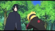 Sasuke tells Boruto the basics of the Rasengan