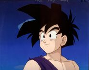 Gohan bids farewell to his late father.