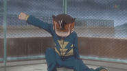 Endou is angry that Kazemaru left the team