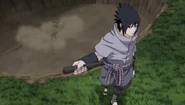 Sasuke during the fourth shinobi war.
