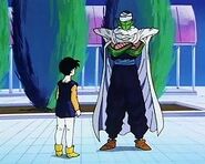 Piccolo speaking to Videl