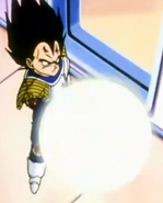 Calling the Eternal Dragon - Vegeta about to attack