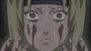Tsunade is shock that Dan is dead.