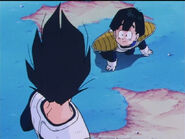 Gohan thanks Vegeta for saving him