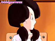 Videl is shock by Gohan's answer