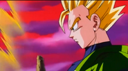 Gohan goes to Super Saiyan 2 power up to ready fight Dabura