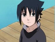 Sasuke learns from his father that Itachi was able to master the Great Fire Ball Technique on his first try.