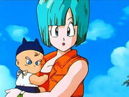 Bulma and baby Trunks