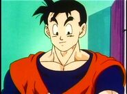 Future Gohan remarks that he always wanted to be a great fighter like his father, and it inspires him to wear Goku's old gi.