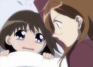 Kyoko asks her Daughter why she is crying.