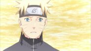 Naruto asking Kushina where would she go now, since her task of helping him has been complete.