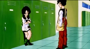 Videl knows that Gohan is the Great Saiyaman