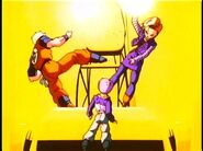 Future Gohan saves Trunks from 18.