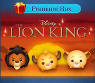 Lion King Premium Box (not Lucky Time) for Scar, Simba, and Nala