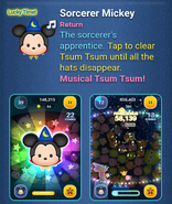 Lucky Time for Conductor Mickey and Sorcerer Mickey