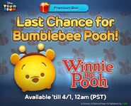 Limited Tsum Ad for Bumblebee Pooh