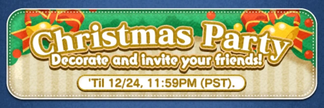 tsum tsum christmas party