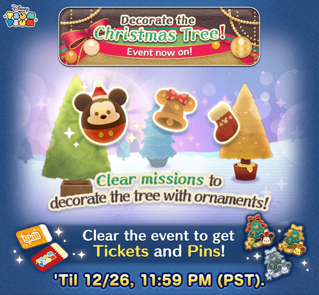 Tsum tsum cheap christmas tree