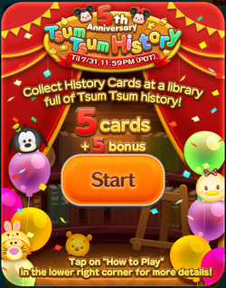 Tsum tsum card sale 5