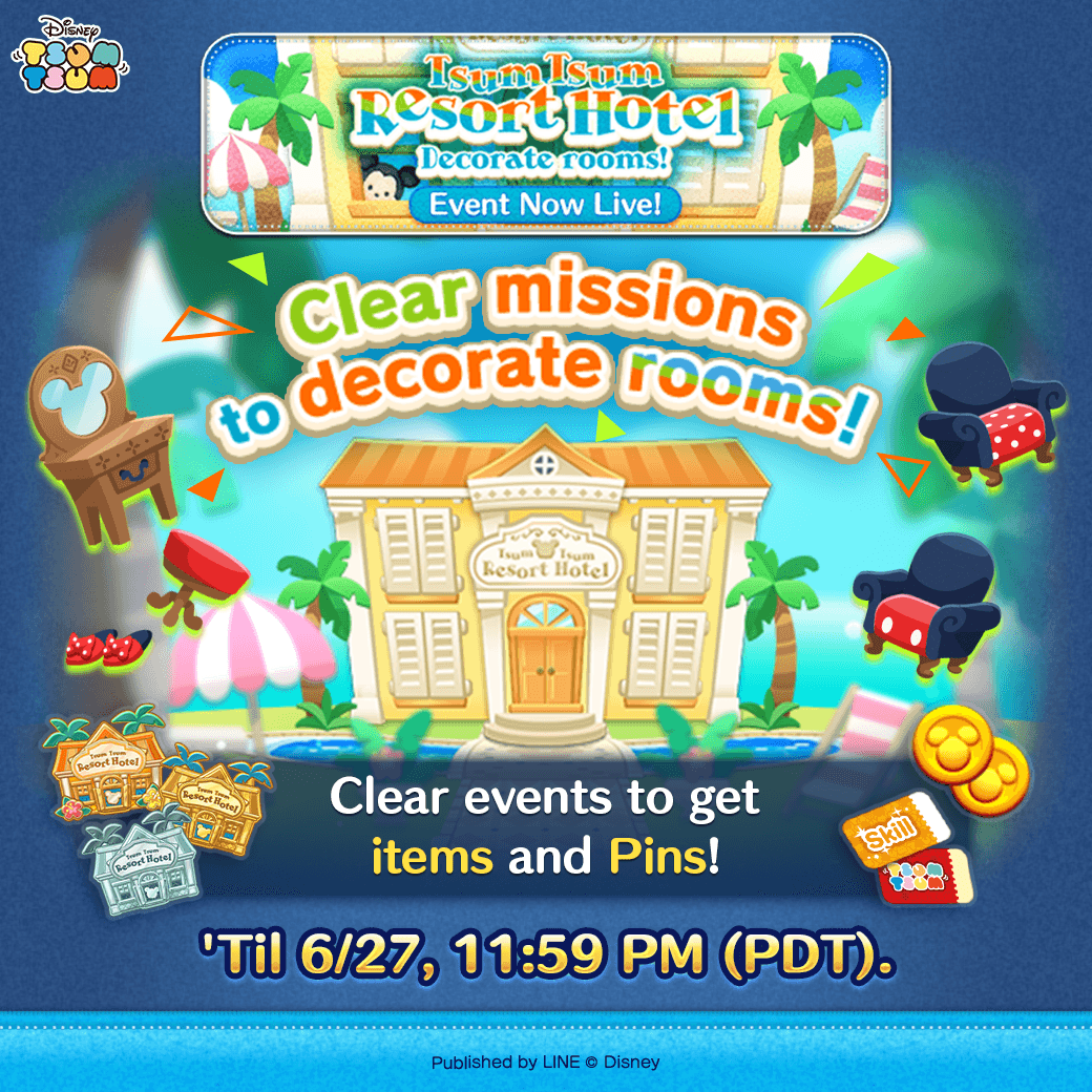 International Events/Tsum Tsum Resort Hotel | Disney Tsum Tsum Wiki ...