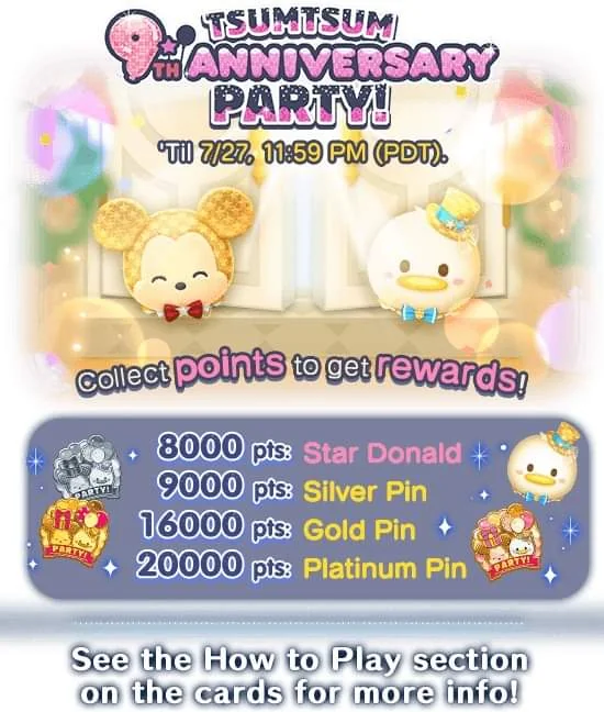 Tsum tsum playing cards deals