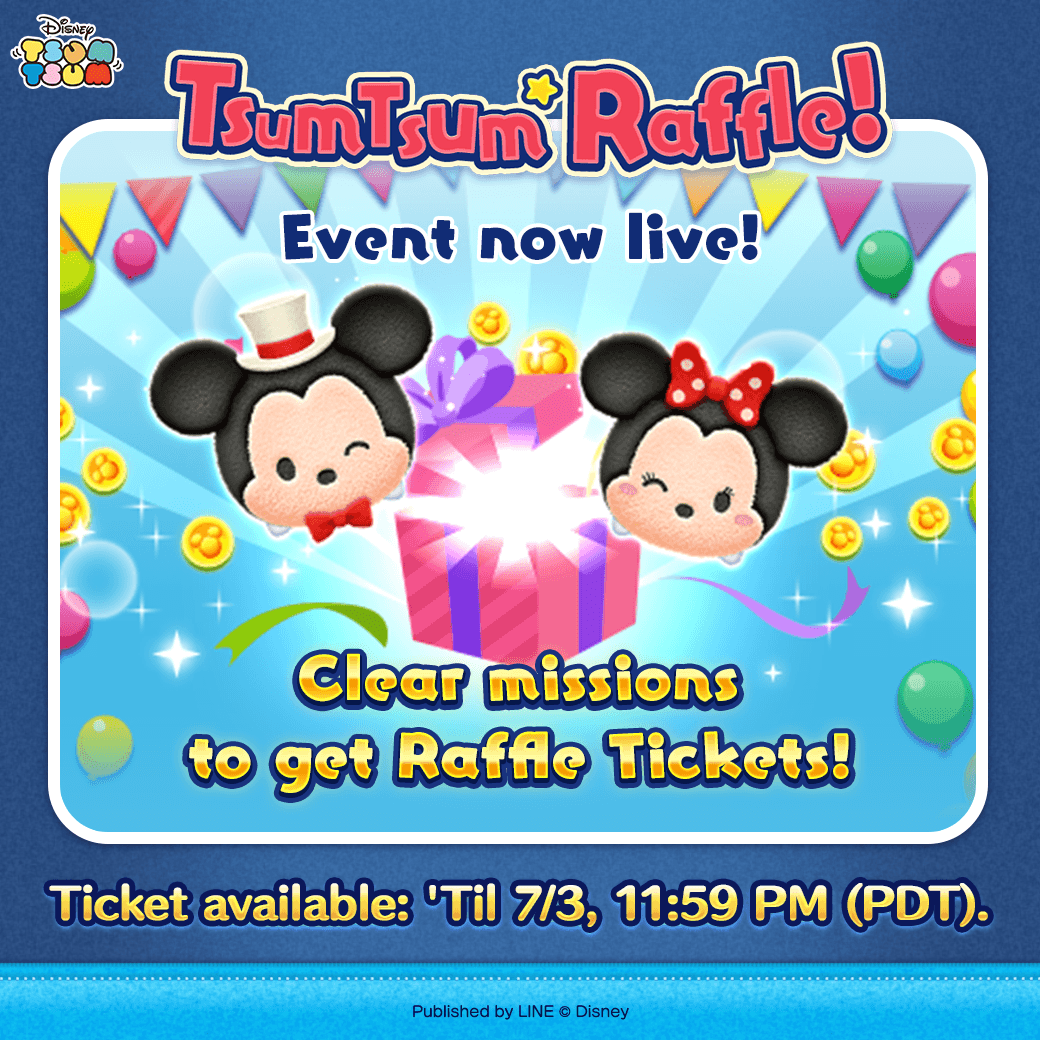 International Events/June 2023 Tsum Tsum Raffle Disney Tsum Tsum Wiki Fandom