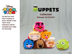 DisneyTsumTsum PlushSet Muppets uk 2016 Mini Banner