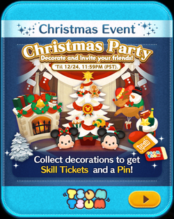 Tsum tsum deals christmas party