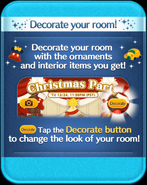 Christmas Party Decorate your room!