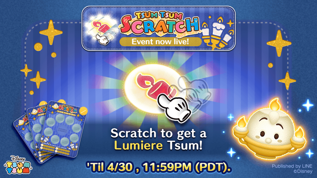 Tsum hotsell tsum april