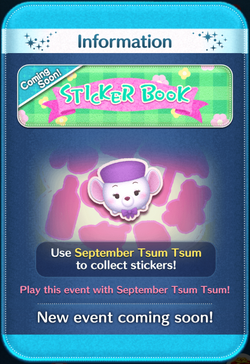 Disney tsum tsum september 2019 sale