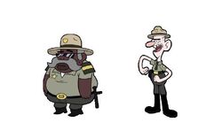 Sheriff Blubs & Deputy Edwin Durland