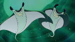 Cloak & Dagger find it amusing when Undertow turns into a variety of sea creatures.