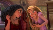 Gothel being told that birthdays happen annually.