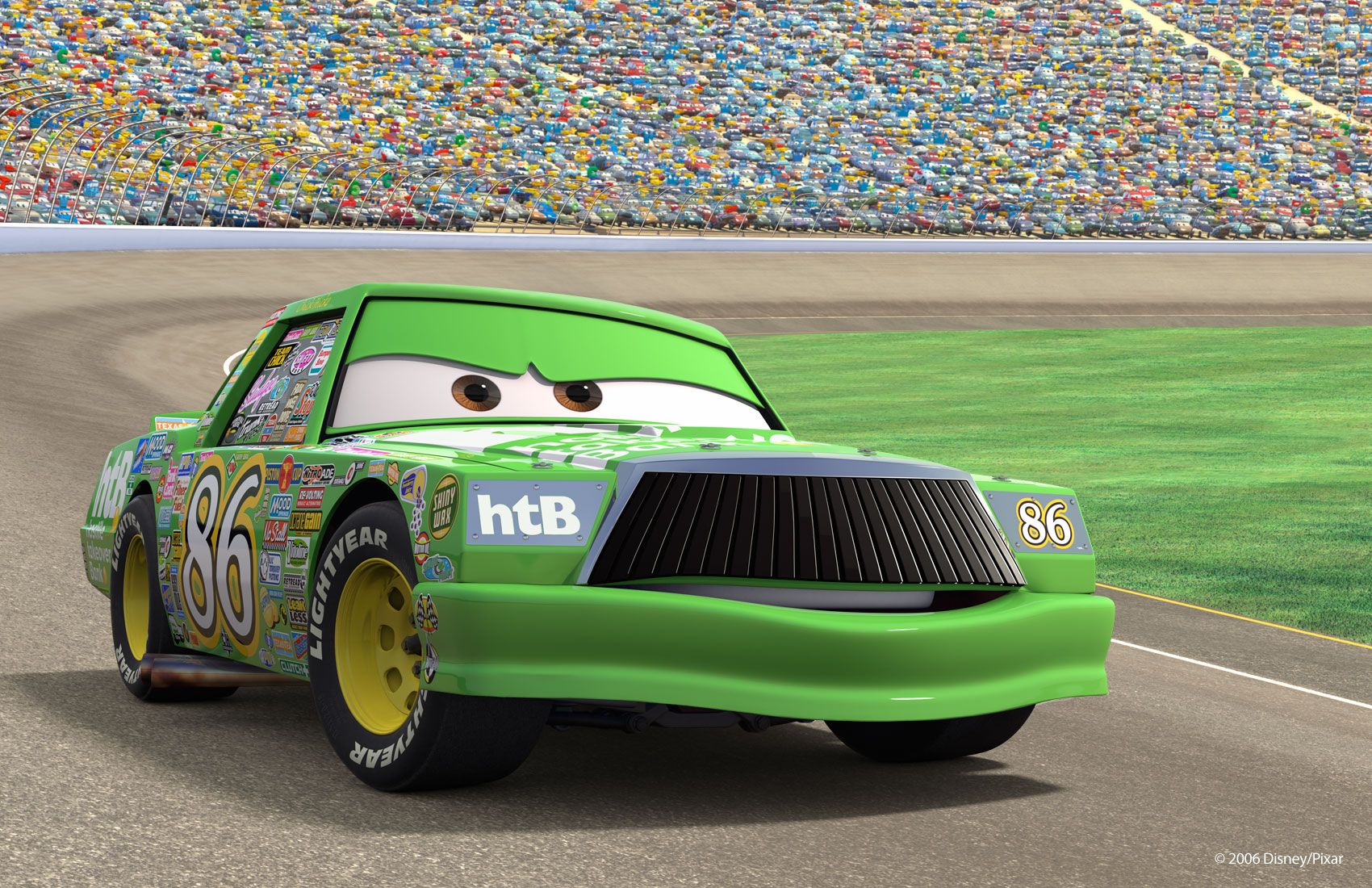 pixar cars chick hicks