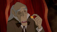 D'Arque initially finding Gaston's plan to be quite despicable....