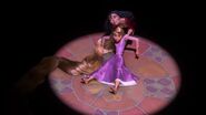 Gothel manipulating Rapunzel.