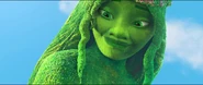 Te Fiti smiling fondly at Moana.